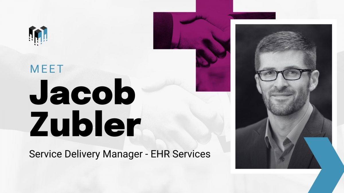 Jacob Zubler, EHR Service Delivery Manager