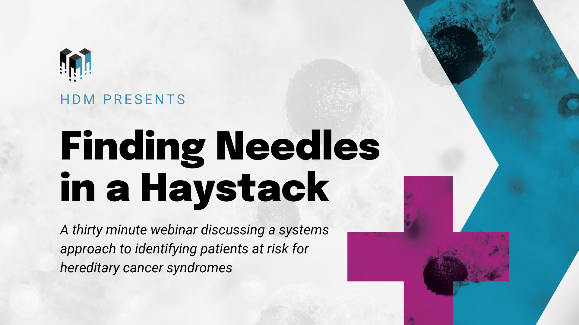 EHR inar Finding Needles in a Haystack Health Data Movers