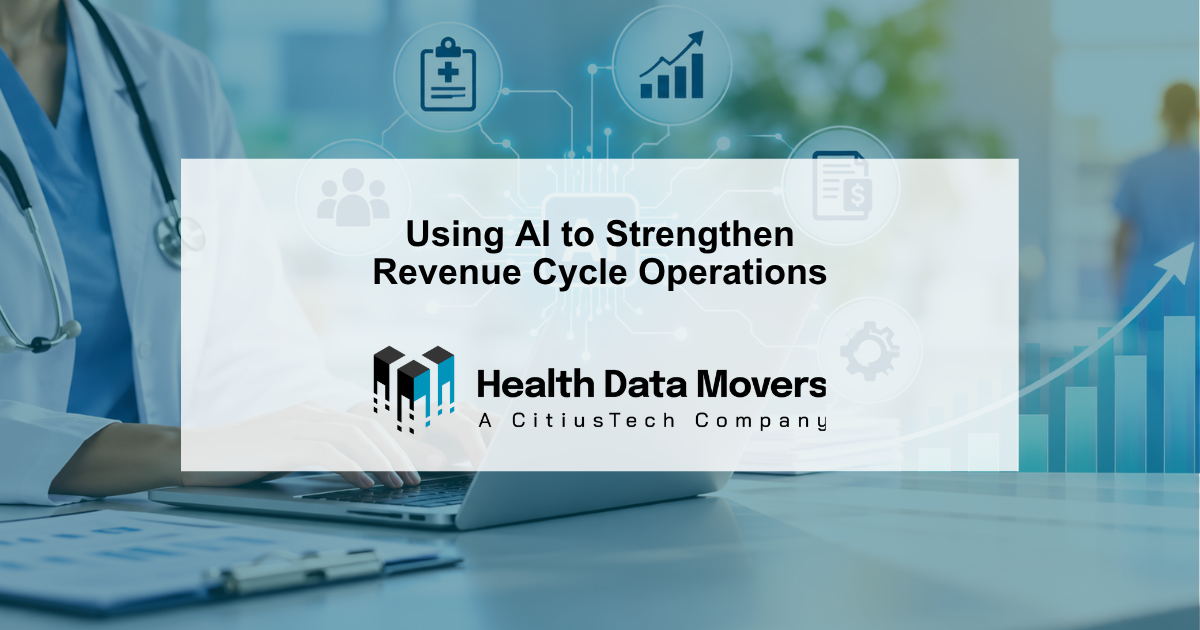Using AI to Strengthen Revenue Cycle Operations